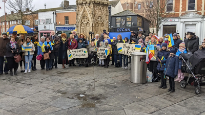 Ukraine vigil waltham cross