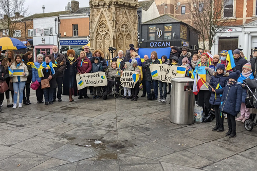 Ukraine vigil waltham cross