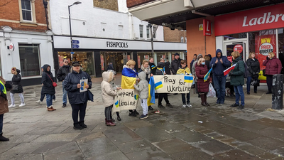 Ukraine vigil