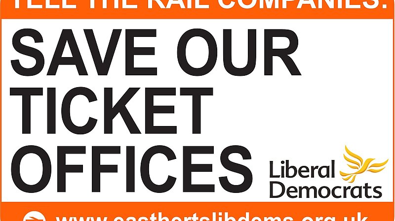 Save our ticket offices in East Herts